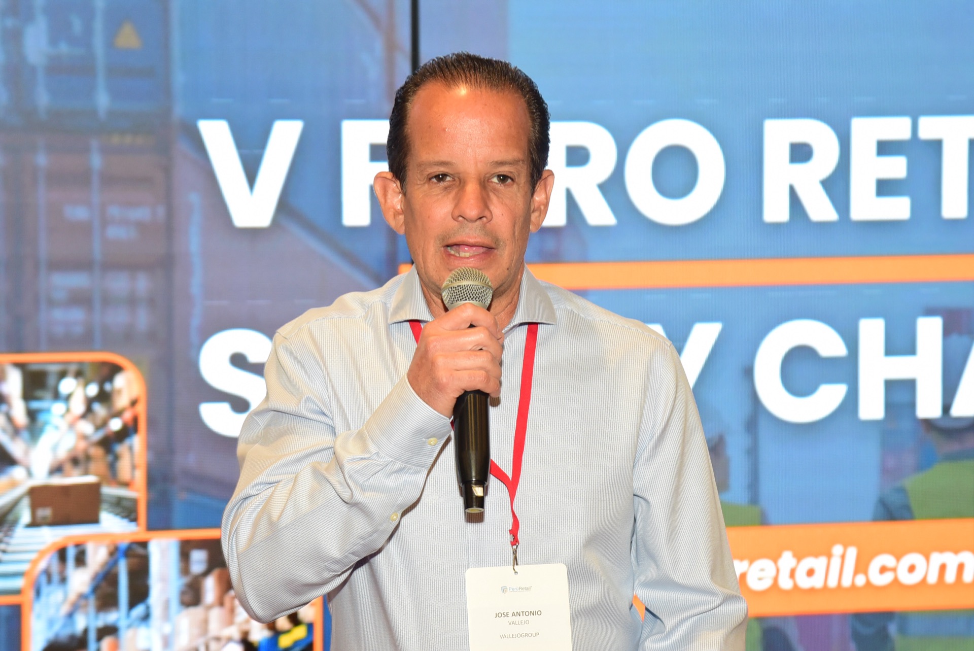 José Antonio Vallejo hablando en el V Foro Retail Supply Chain, Universidad ESAN, Lima
