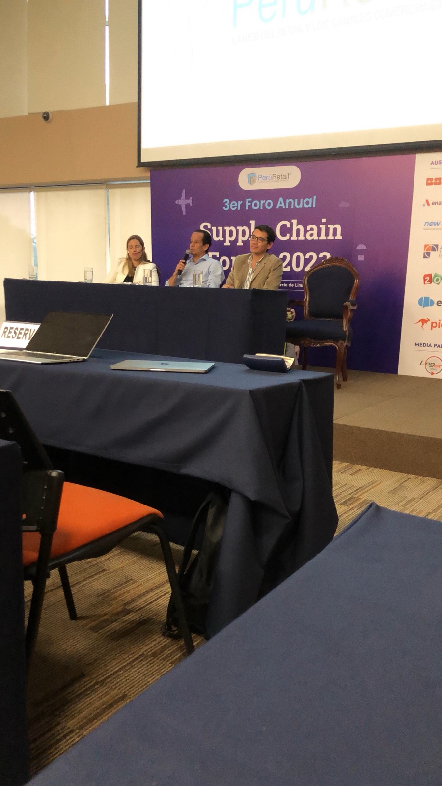 Panel en el Supply Chain Forum de PerúRetail